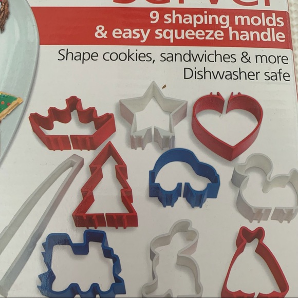 ✅ Handy Gourmet Multi-Shape Cake Cutter Server Set - Picture 2 of 7